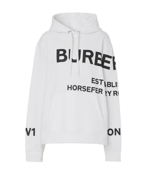 Horseferry print hoodie