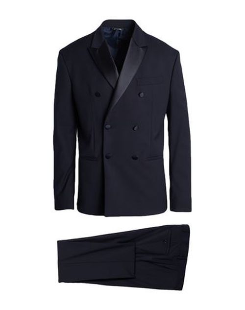 Man Suit Midnight blue Size 42 Polyester, Viscose, Elastane