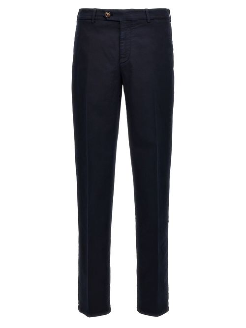 Cotton-Elastane Chino — Navy