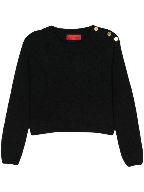 Dayana chunky-knit jumper - Black