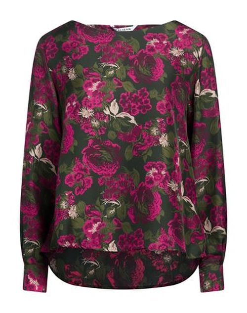 Woman Top Green Size 4 Silk
