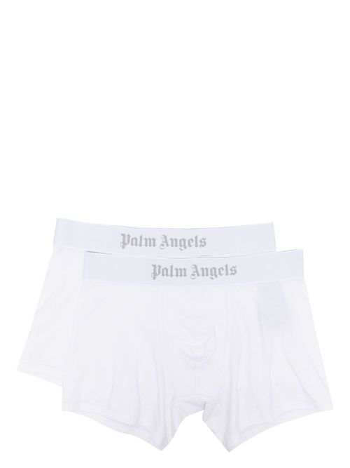 Logo-waistband boxers (set of two) - White