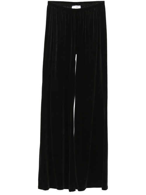 X Lia Aram velvet trousers - Black