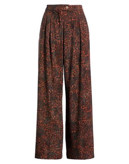 Woman Pants Orange Size M Polyester, Polyamide, Elastane