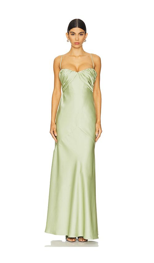 Lovers and Friends Janae Gown in Sage. L. Also in