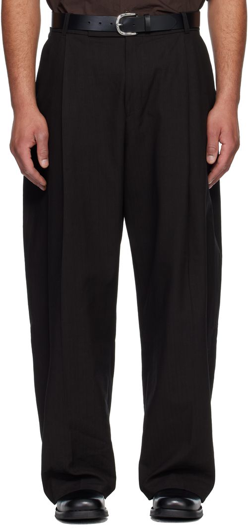 Black Pull Trousers