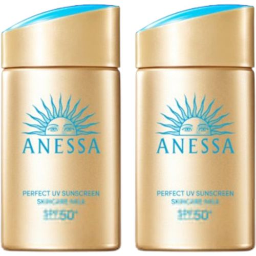 Shiseido - Anessa Perfect UV Sunscreen Skin Care Milk SPF50+ PA++++ 2024 Version - Set