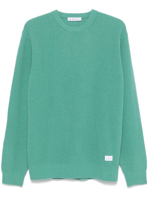 Crew-neck sweater - Green