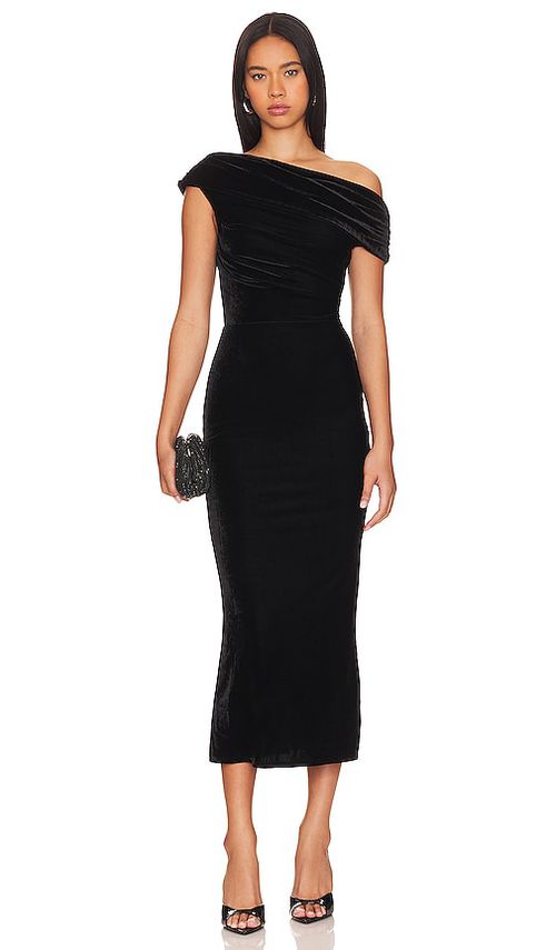 Lovers and Friends Willa Midi Dress in Black. S. Also in