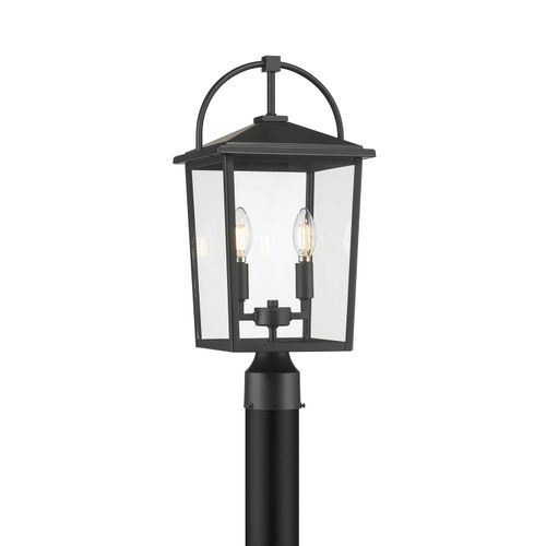 Powder Coated Black Post Lantern from the Strathden Collection