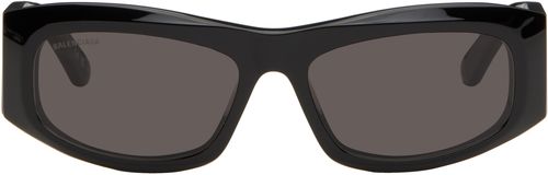 Balenciaga Black Signature Square Af Sunglasses