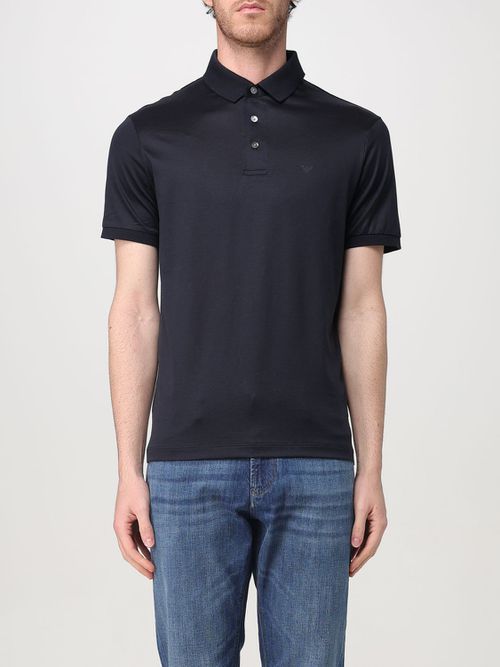 Polo Shirt Men color Blue