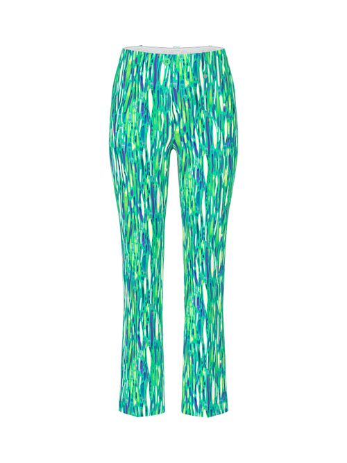Marc Cain FORLI scuba jersey trousers, green, 34 N