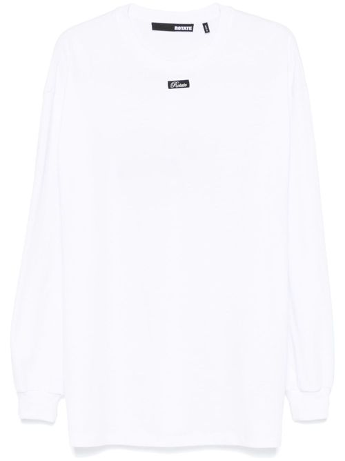 Jersey long-sleeve T-shirt - White