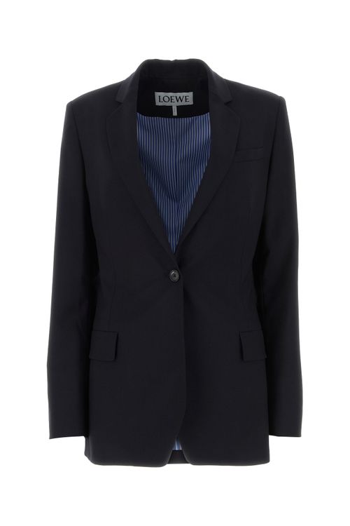 Darkblue Blazer — Black