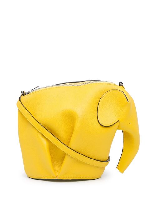 2016 Mini Calfskin Elephant crossbody bag - Yellow