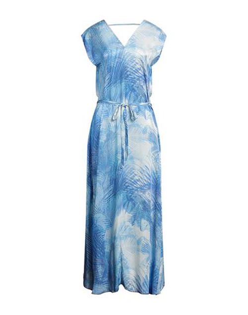 Woman Maxi dress Light blue Size 4 Viscose