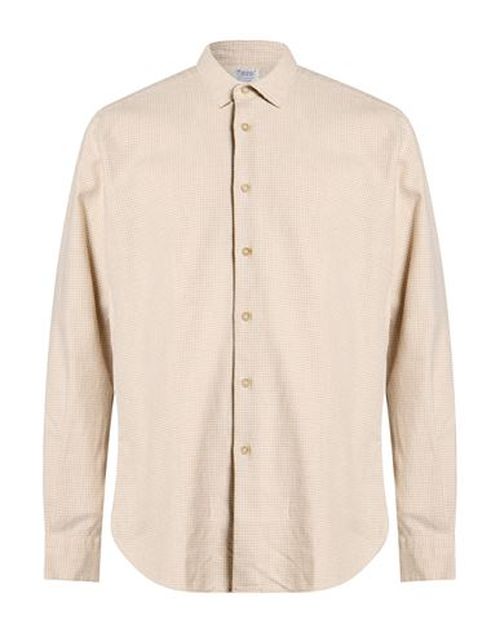 Man Shirt Beige Size 15 ½ Cotton