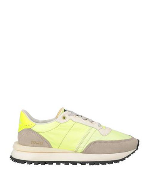 Woman Sneakers Lime green Size 8 Leather