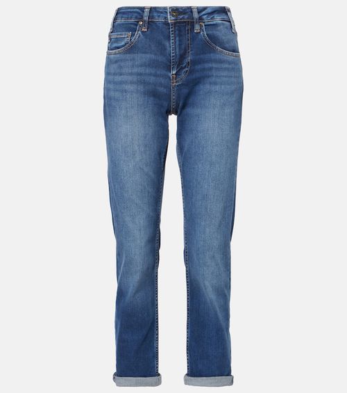 Girlfriend slim jeans