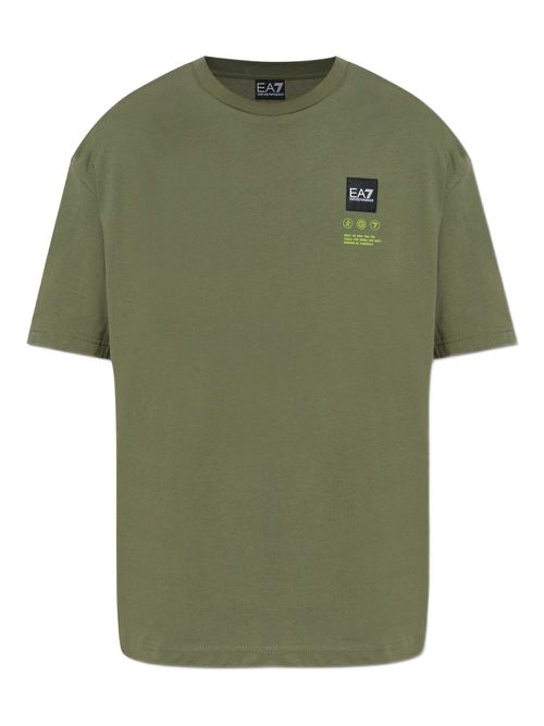Logo-print t-shirt - Green