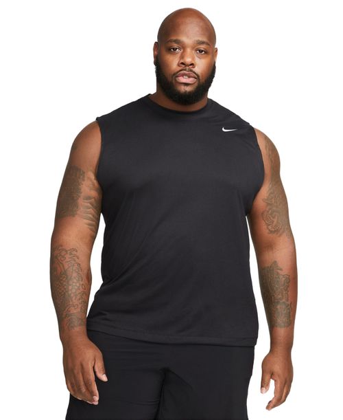 Men's Legend Dri-fit Sleeveless Fitness T-Shirt - Black