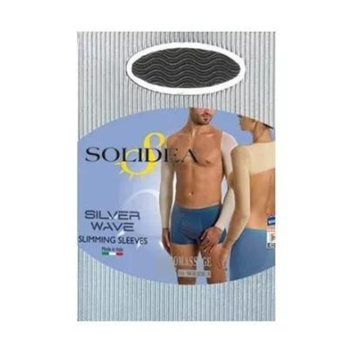 Solidea Silver Wave Slimming Sleeves Sleeves 4XL Noisette