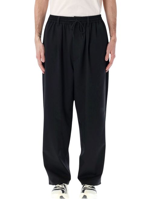 REFINED WOOL TRACK PANTS
