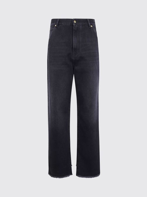 Jeans Woman color Black