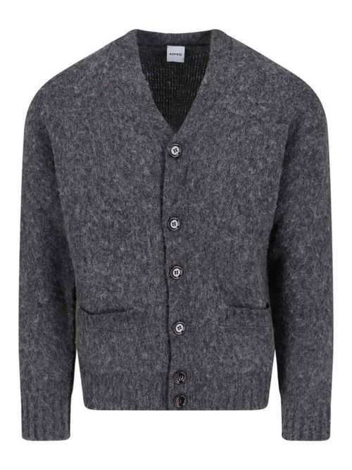 Cardigan In Lana Shetland