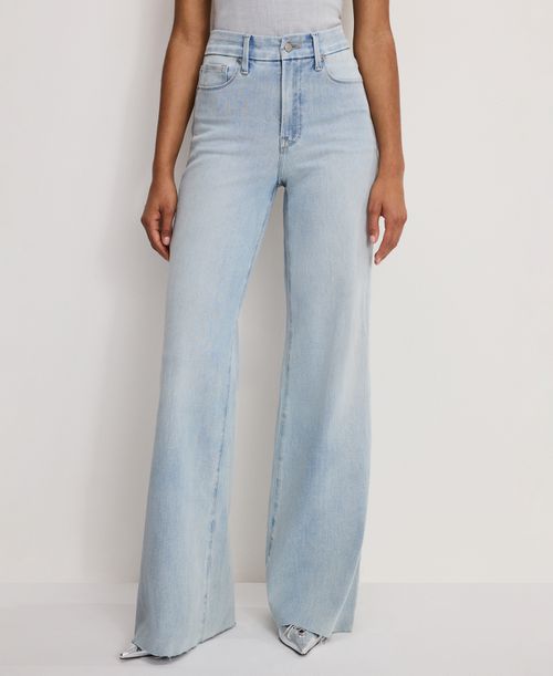 Women's Soft-Tech Good Waist Palazzo Jeans - Indigo1145
