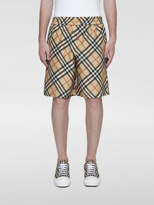 Short Men color Beige