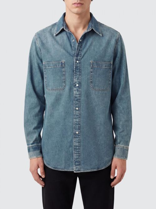 Shirt Men color Blue