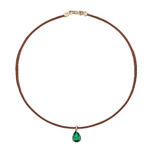 Women's Resilience Necklace In Green/yellow Gold