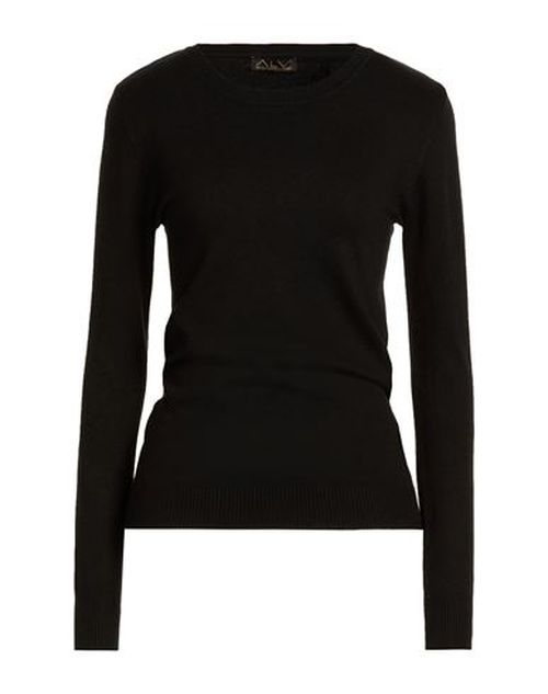 Woman Sweater Black Size S/M Viscose, Polyamide, Polyester