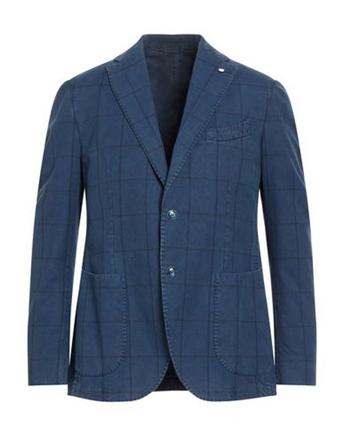 L. b.m. 1911 Man Blazer Navy Size 40 Cotton