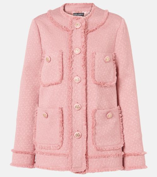 Rachel wool-blend tweed jacket