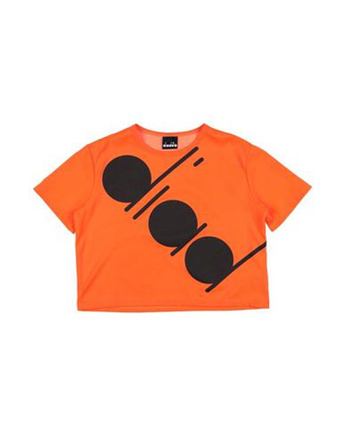 Kid Girl T-shirt Orange
