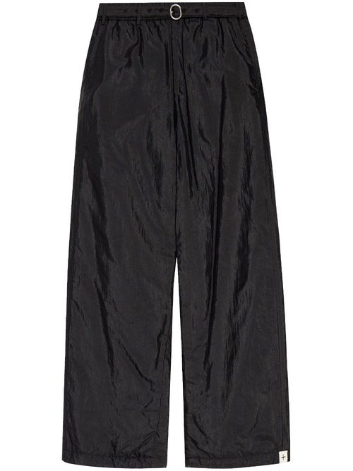Wide-leg trousers - Black