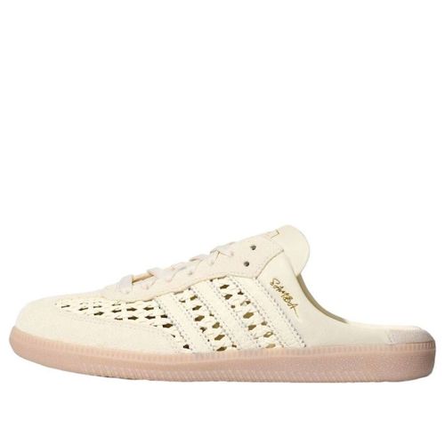 (WMNS) Samba Mule Woven 'Crew White'