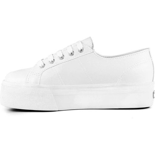 Superga Unisex Adult 2730 Nappa Leather Trainers White