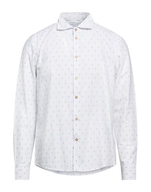 Man Shirt White Size S Cotton