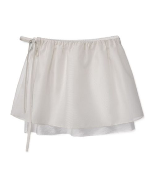 Layered Mini Skirt