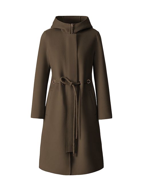 Women's Blithe Wool Coat - Light Camel