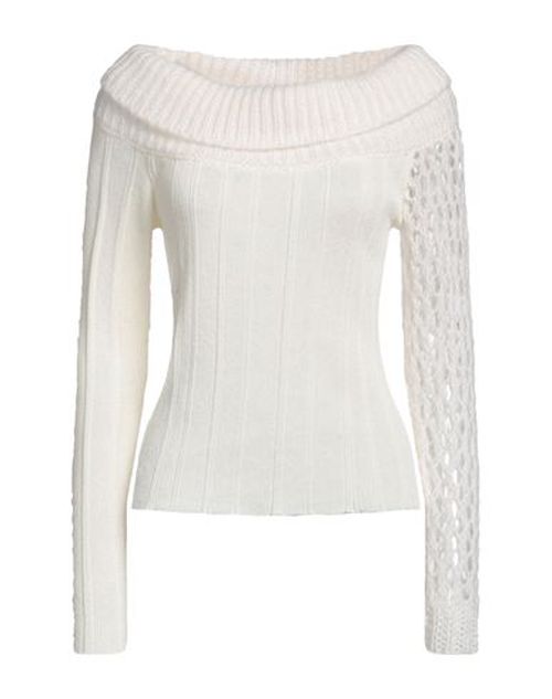 Woman Sweater Ivory Size 4 Merino Wool, Viscose, Polyamide, Cashmere, Acrylic