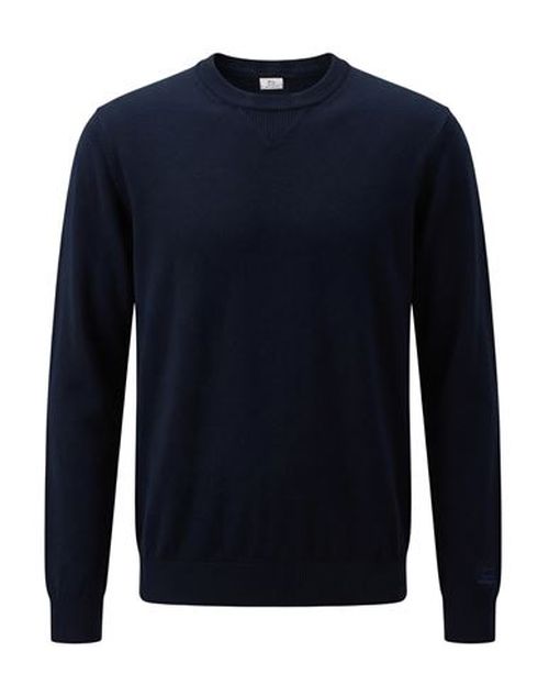 Man Sweater Midnight blue Size S Cotton