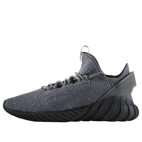 Tubular Doom Sock Primeknit 'Grey Black'