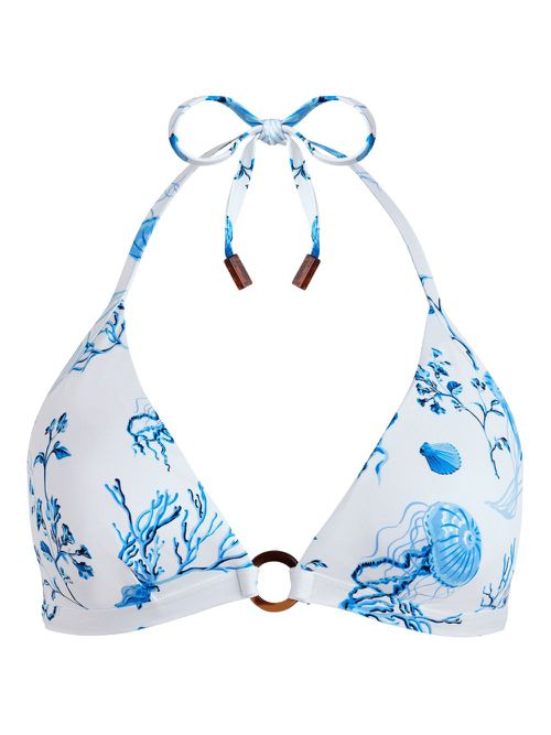Vilebrequin Medusa and Shells bikini - White