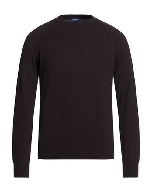 Man Sweater Dark brown Size 36 Cashmere