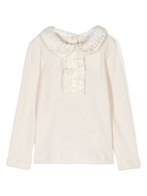 Metallic sweater - Neutrals